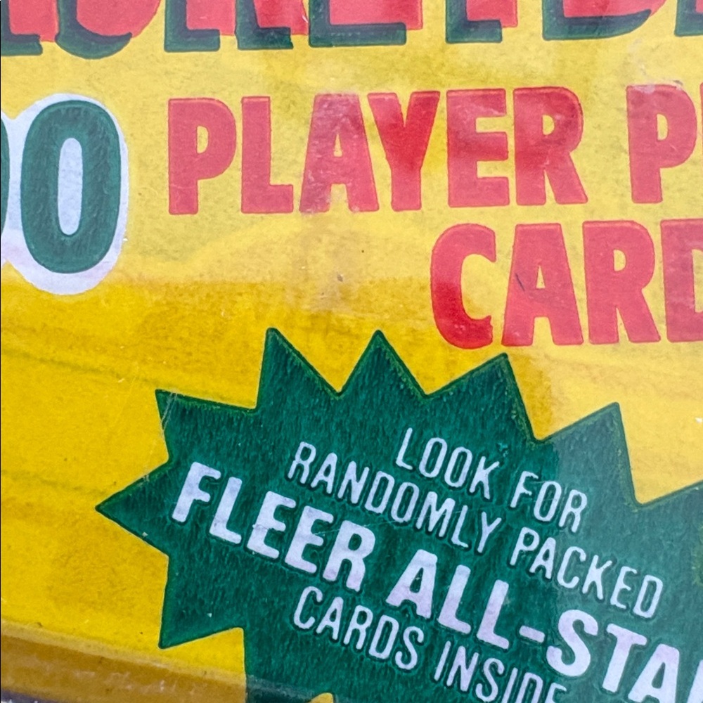 (1) 1990 Fleer Basketball Wax Pack w/Michael Jordan on front of pack! - Picture 3 of 3